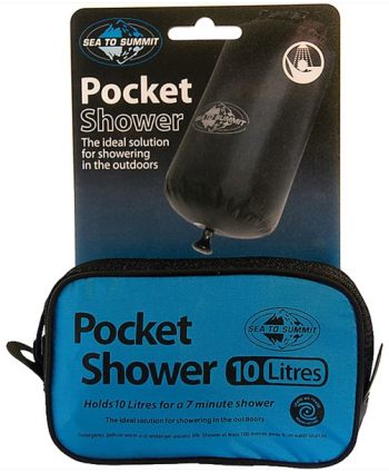 Pocket shower