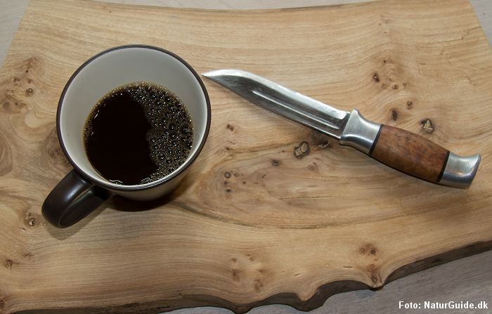 Sådan gør du kniven skarp på en kaffekop