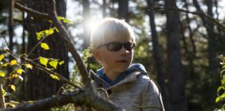 Test af solbrille til børn